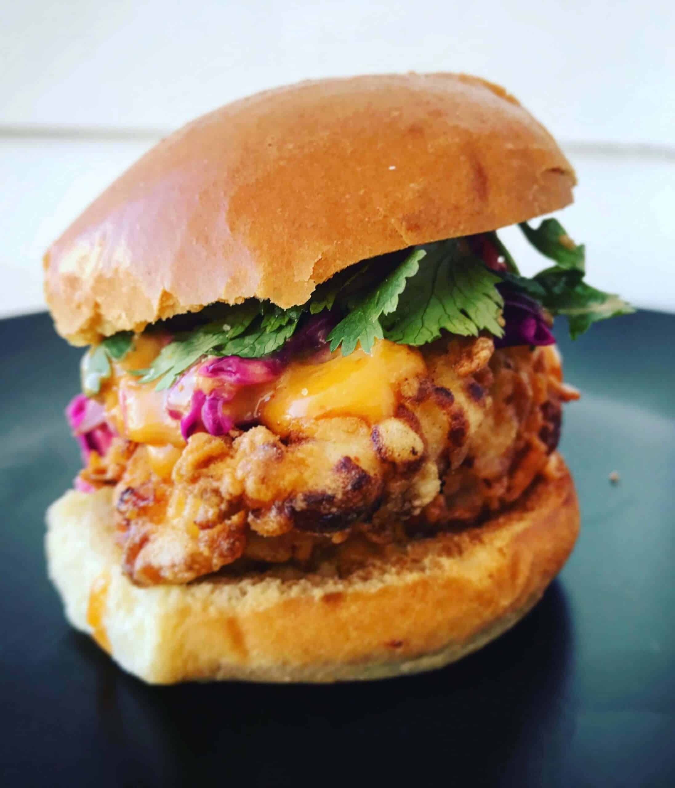 Fried Chicken Sliders AnotherFoodBlogger