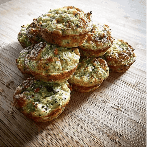 Cauliflower Broccoli Muffins AnotherFoodBlogger