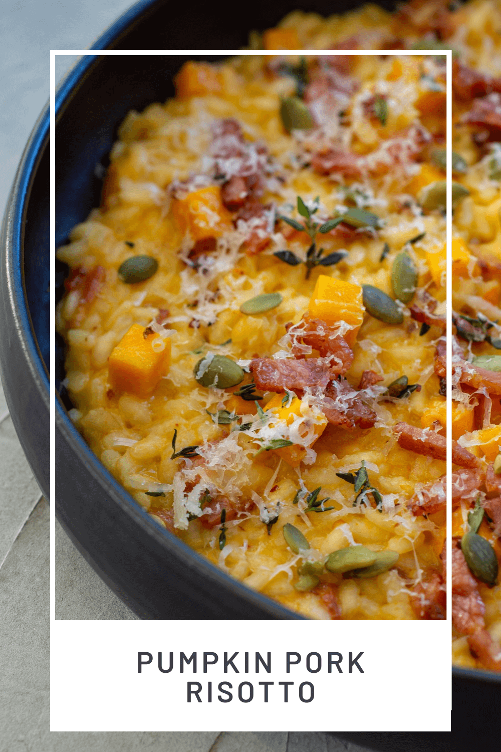 Pumpkin Pork Risotto AnotherFoodBlogger