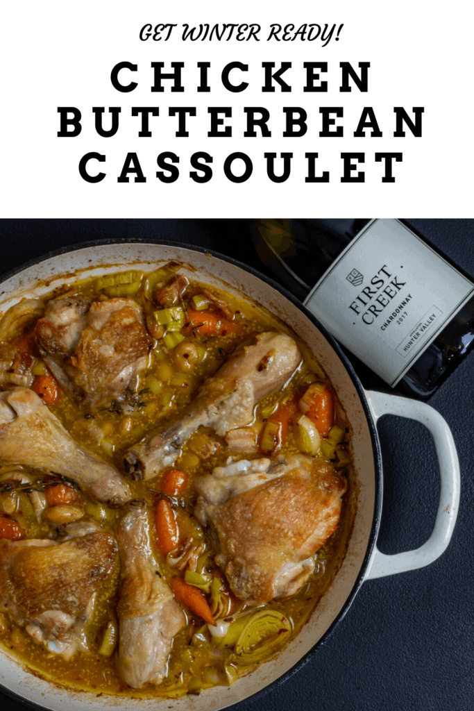 Chicken Cassoulet & Chardonnay Wine