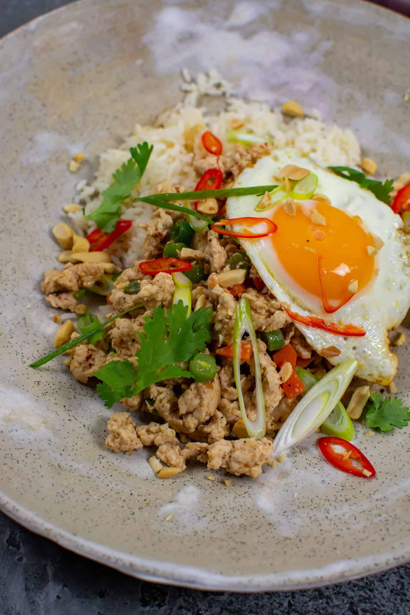 Szechuan Chicken Rice - AnotherFoodBlogger