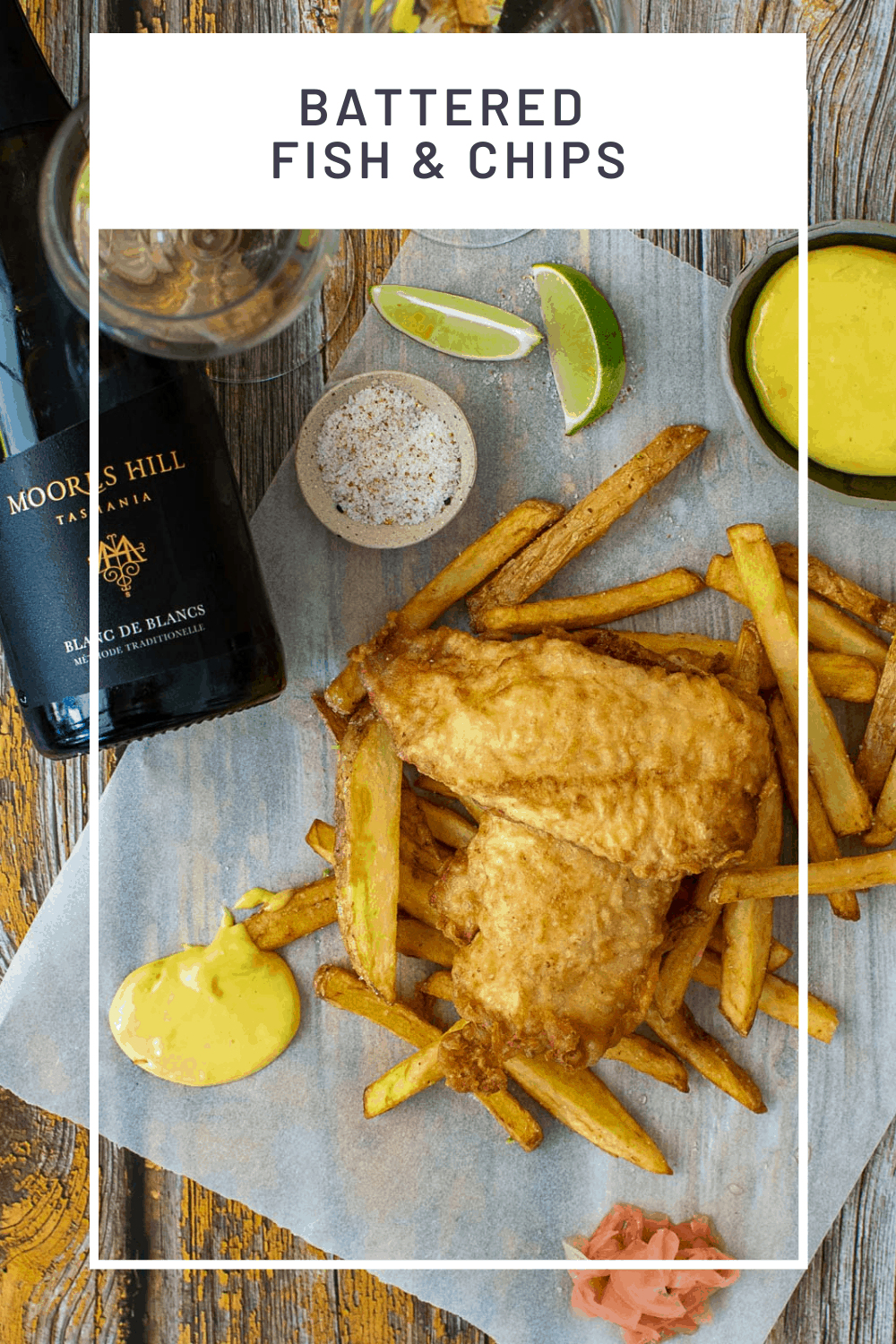 Battered Fish & Chips AnotherFoodBlogger