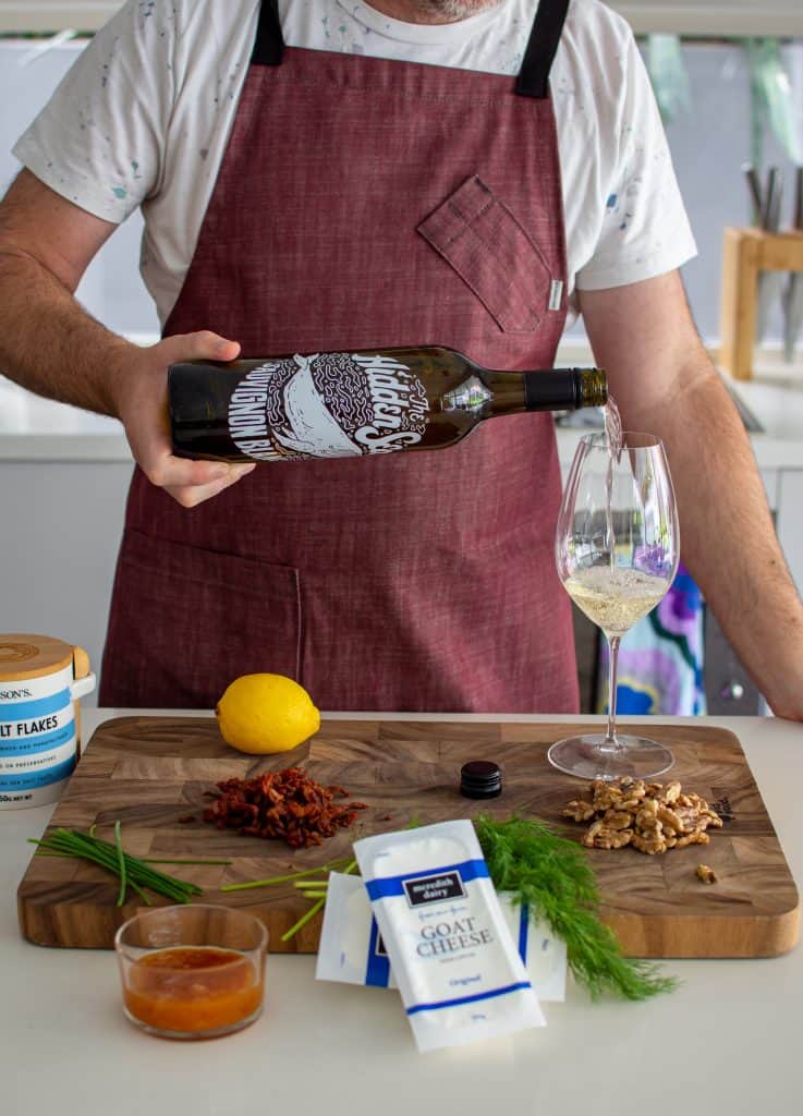 Goats Cheese "butter board" AnotherFoodBlogger