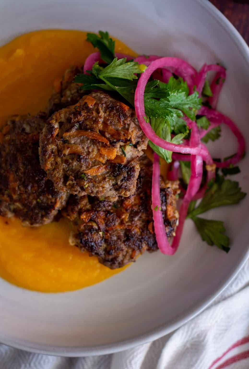 Beef Rissoles with a twist! - AnotherFoodBlogger